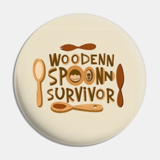 wooden spoon survivor Pin