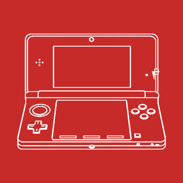 Nintendo 3DS by The Schematic Tshirt