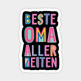 Beste Oma aller Zeiten Geschenk Magnet