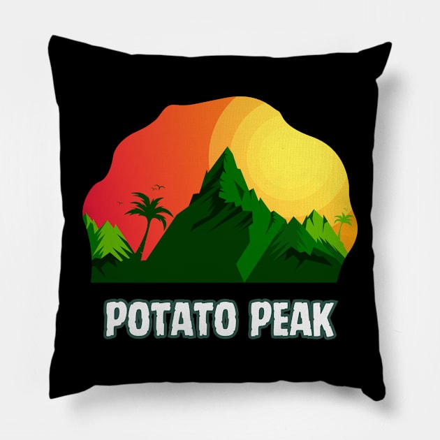 Potato Peak Pillow by Canada Cities