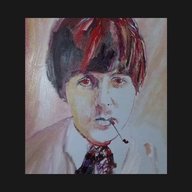 Paul McCartney by Mike Nesloney Art