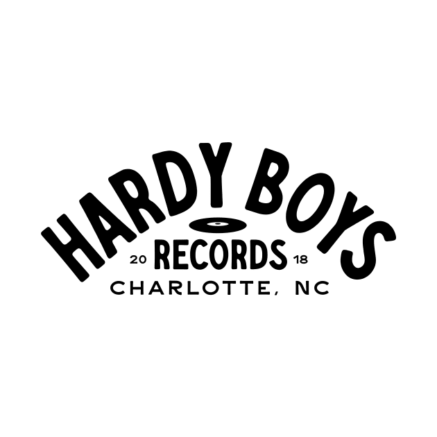 Hardy Boys Records - Classic Design on Light by HardyBoysRecords