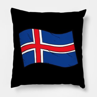 Flag of Iceland Pillow