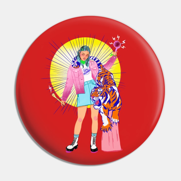 RIOT! - Feminism - Pin | TeePublic