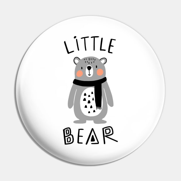 Little Bear Pin by selenophile