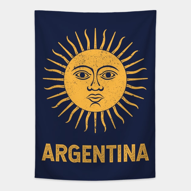 Argentina - Sol de Mayo Tapestry by verde