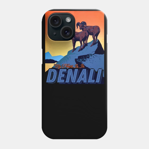 Denali National Park Phone Case by ballhard