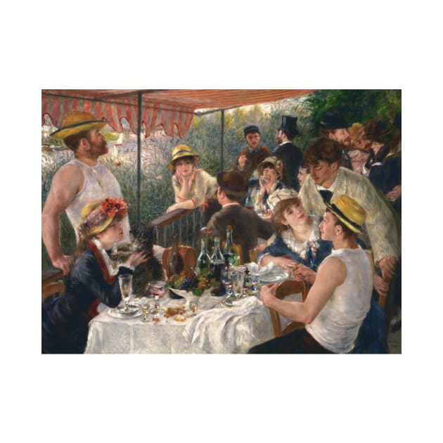 Luncheon of the Boating Party by Auguste Renoir by Classic Art Stall