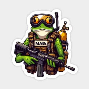 Tactical Frog Magnet