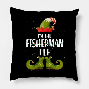Im The Fisherman Elf Christmas Pillow