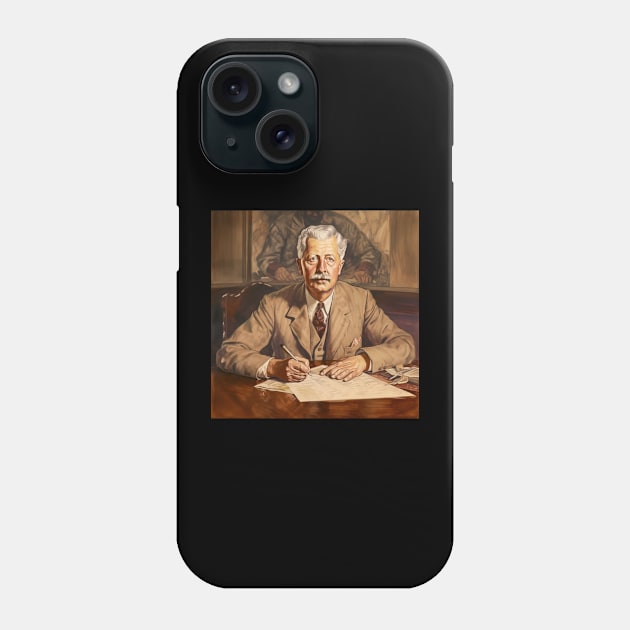 Harold Macmillan leader Phone Case by ComicsFactory