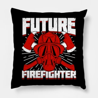 Future Firefighter Job Profession Fireman Gift Pillow