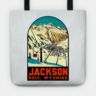 Jackson Hole Wyoming Vintage Tote