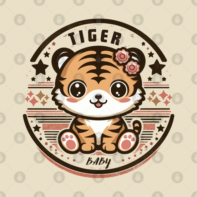 baby tiger by AlephArt