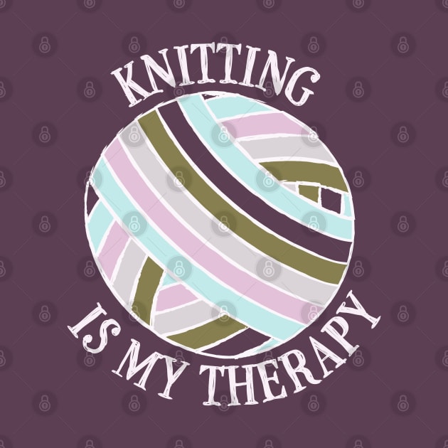Knitting Therapy - Purple by ameemax