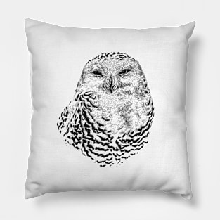 Snowy owl Pillow