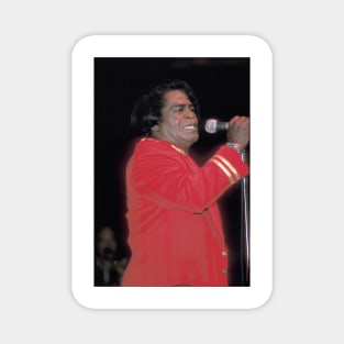 James Brown Photograph Magnet