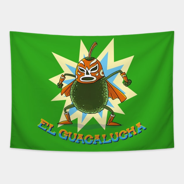 EL GUACALUCHA! Tapestry by PaganImages