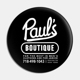 Pauls Boutique Pin