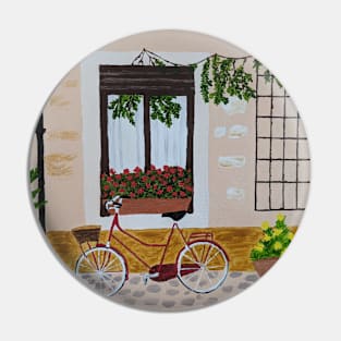 Street in Italy Print Pin