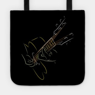 Playing Acoustic Guitar Tote