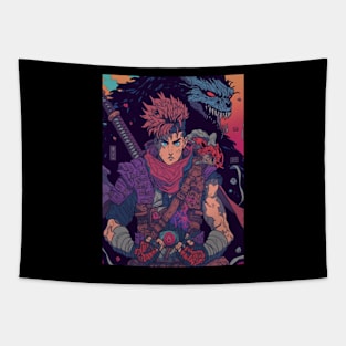 Anime Character Manga Tapestry