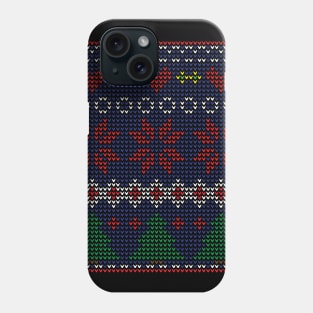 Ugly Christmas Sweater Style Funny T-Shirt Phone Case