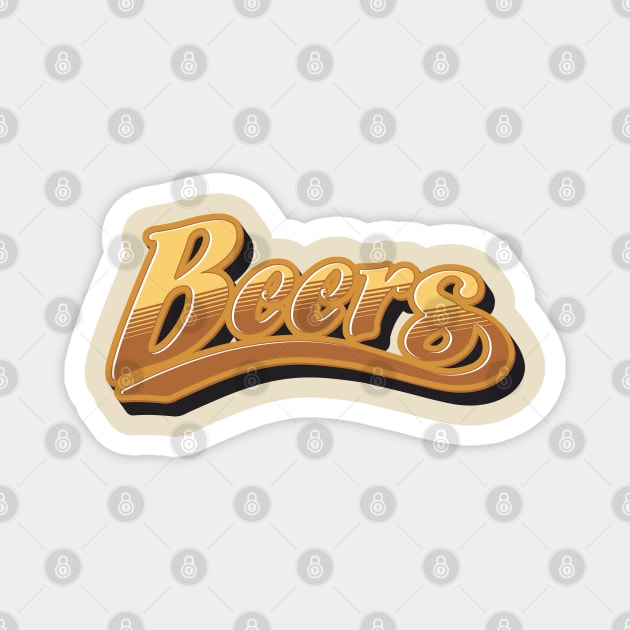 Beers Logo Magnet by jonah block