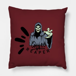 The Coffee Reaper Pillow