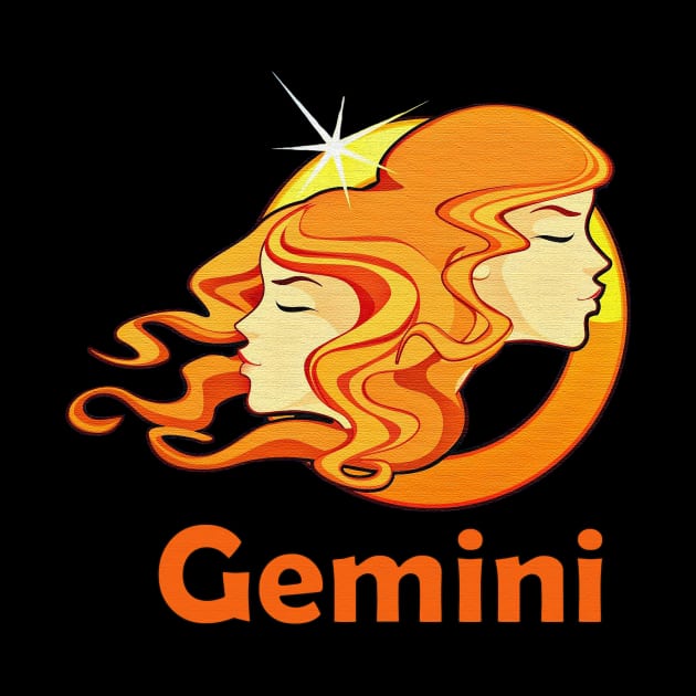 Gemini zodiac sign by tonkashirts