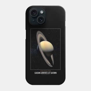 High Resolution Astronomy Cassini Arrives at Saturn Phone Case