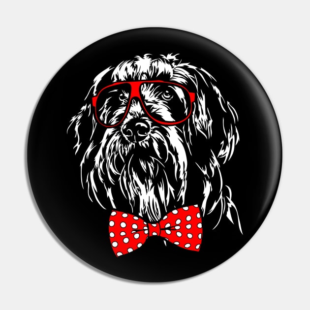 Funny Cute Bearded Collie dog mom Pin by wilsigns