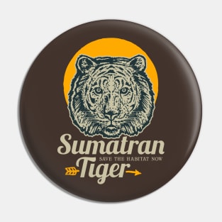 Sumatran Tiger Pin