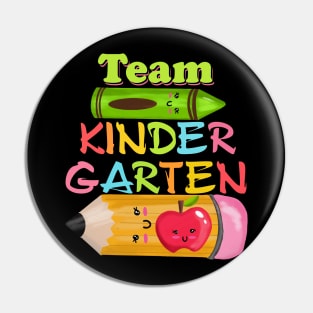 Team Kinder Garten Pin