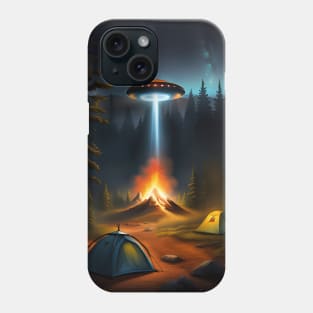 UFO fire Camping Phone Case