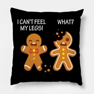 Gingerbread Men Christmas Pillow