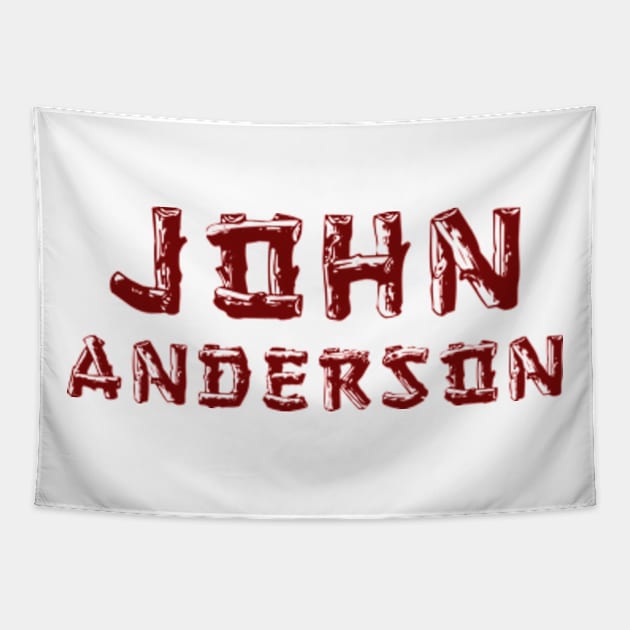 John Anderson Tapestry by Kokogemedia Apparelshop