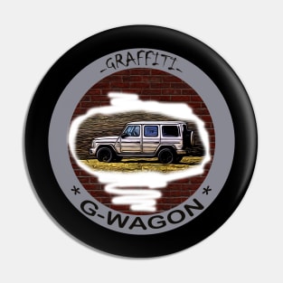 Mercedes G wagon - graffiti Pin