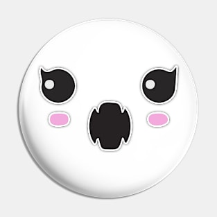 Kawaii monster face Pin