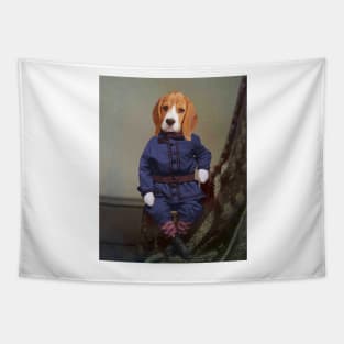 Boogie Woogie Beagle Boy Tapestry