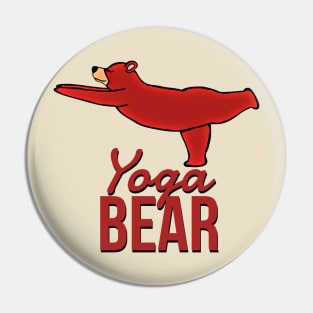 Yoga Bear Pin