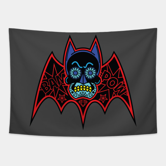 Sugar Bat - Sugar Skull - Tapestry | TeePublic