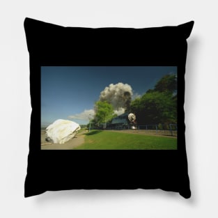 Steam Train . Pillow