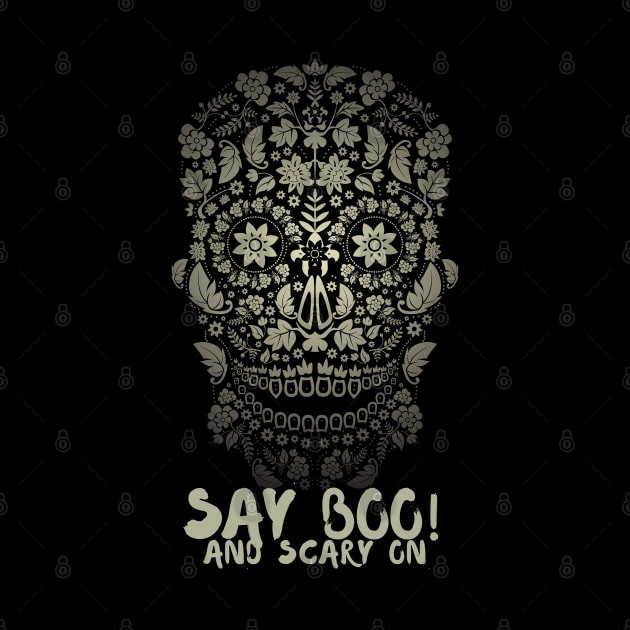 Say boo and scary on by Kachanan@BoonyaShop