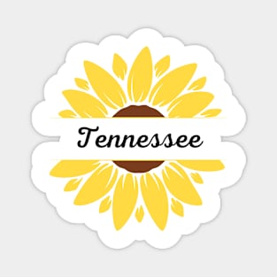 Sunflower Tennessee Magnet