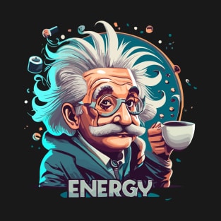 Energy = More Coffee Squared T-Shirt
