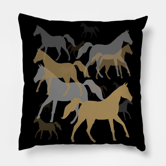 Horse Equestrian Pillow by HomeGiftShop