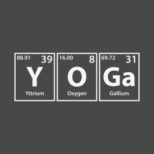 Yoga Elements Spelling T-Shirt