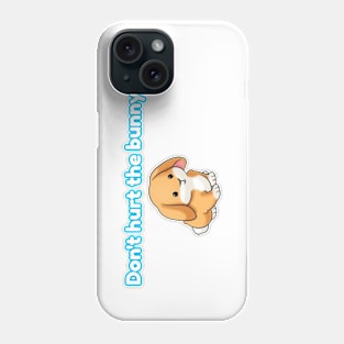 dont hurt the bunny Phone Case