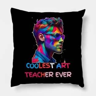 BEST ART TEACHER EVER Pillow